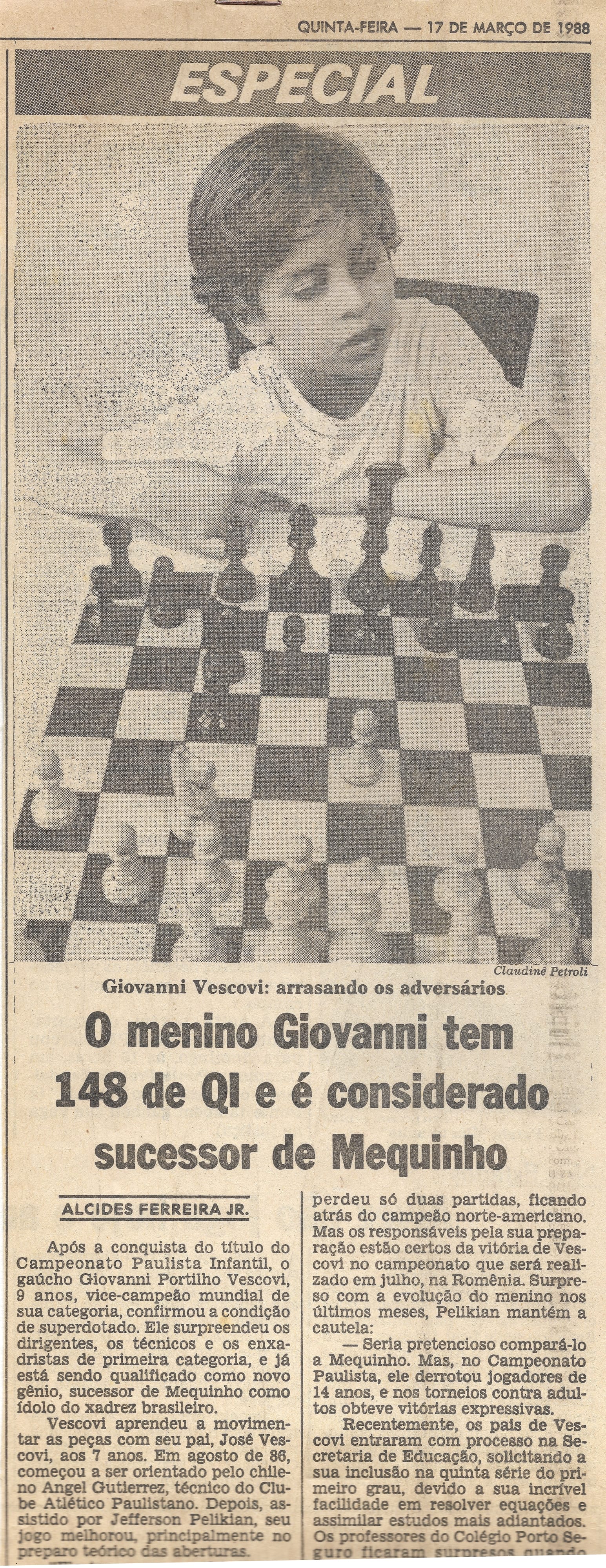 Grande Mestre Giovanni Vescovi